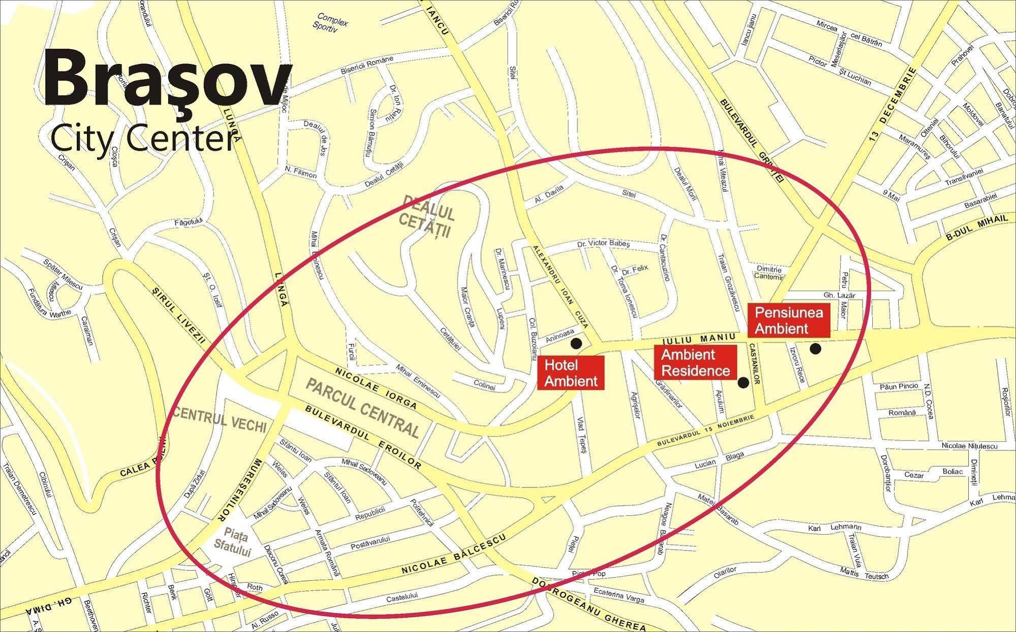 Pensiunea Ambient Braşov Eksteriør billede